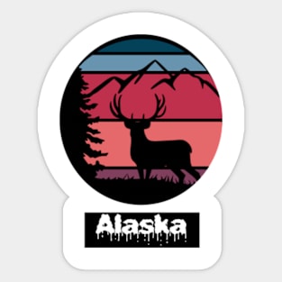 Alaska. Sticker